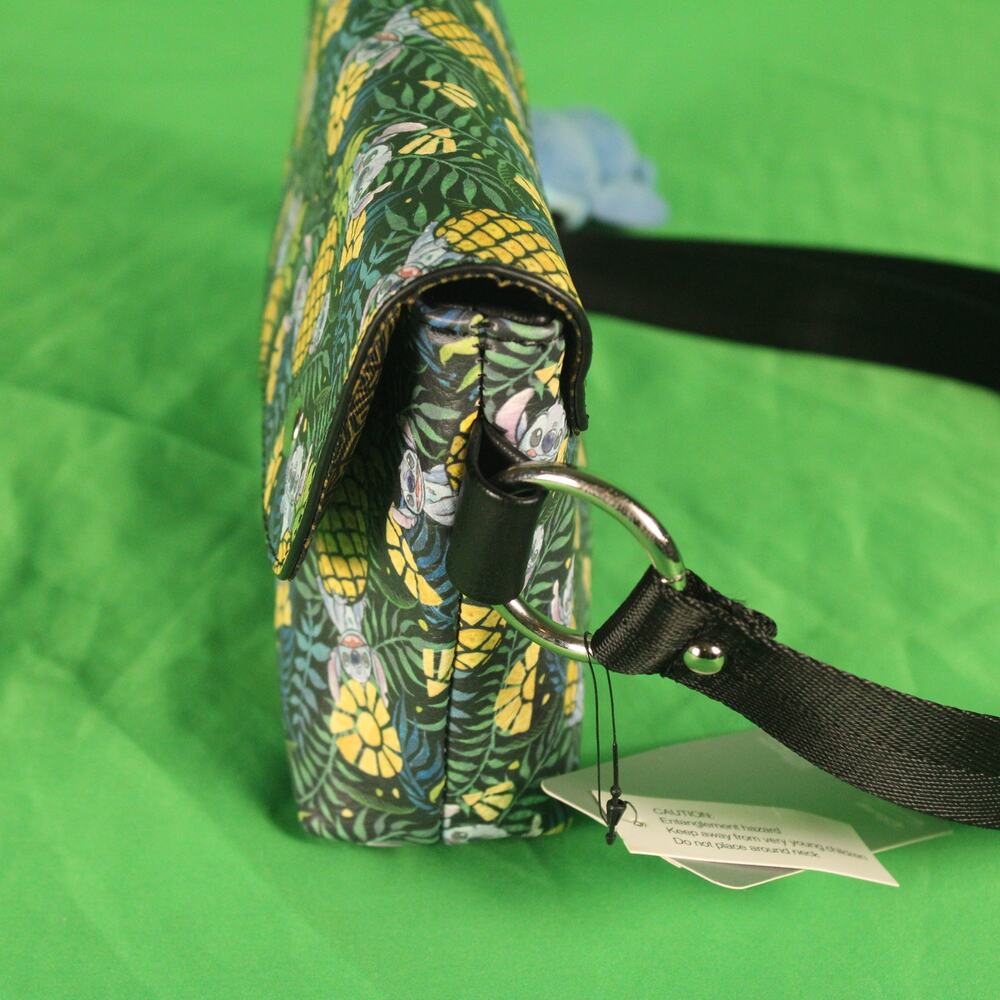 Loungefly Stitch Pineapples Fanny Pack – OG Heart Logo – NWT - Picture 10 of 13